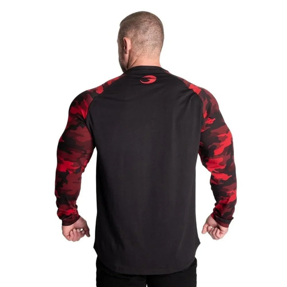 Gasp Original raglan ls, Black/Red Camo - Picture 2 of 6